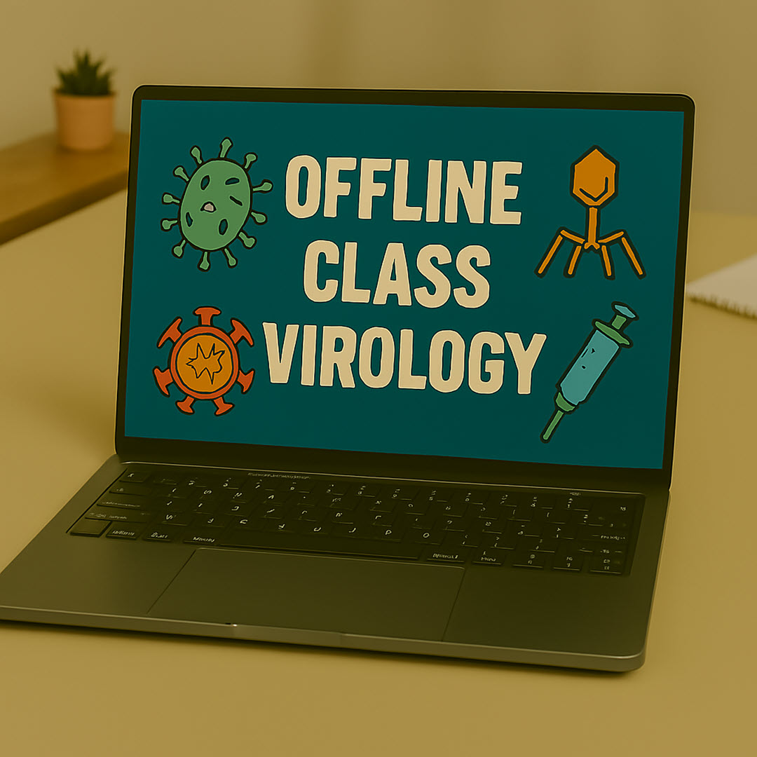 ویروس شناسی(کلاس آفلاین)